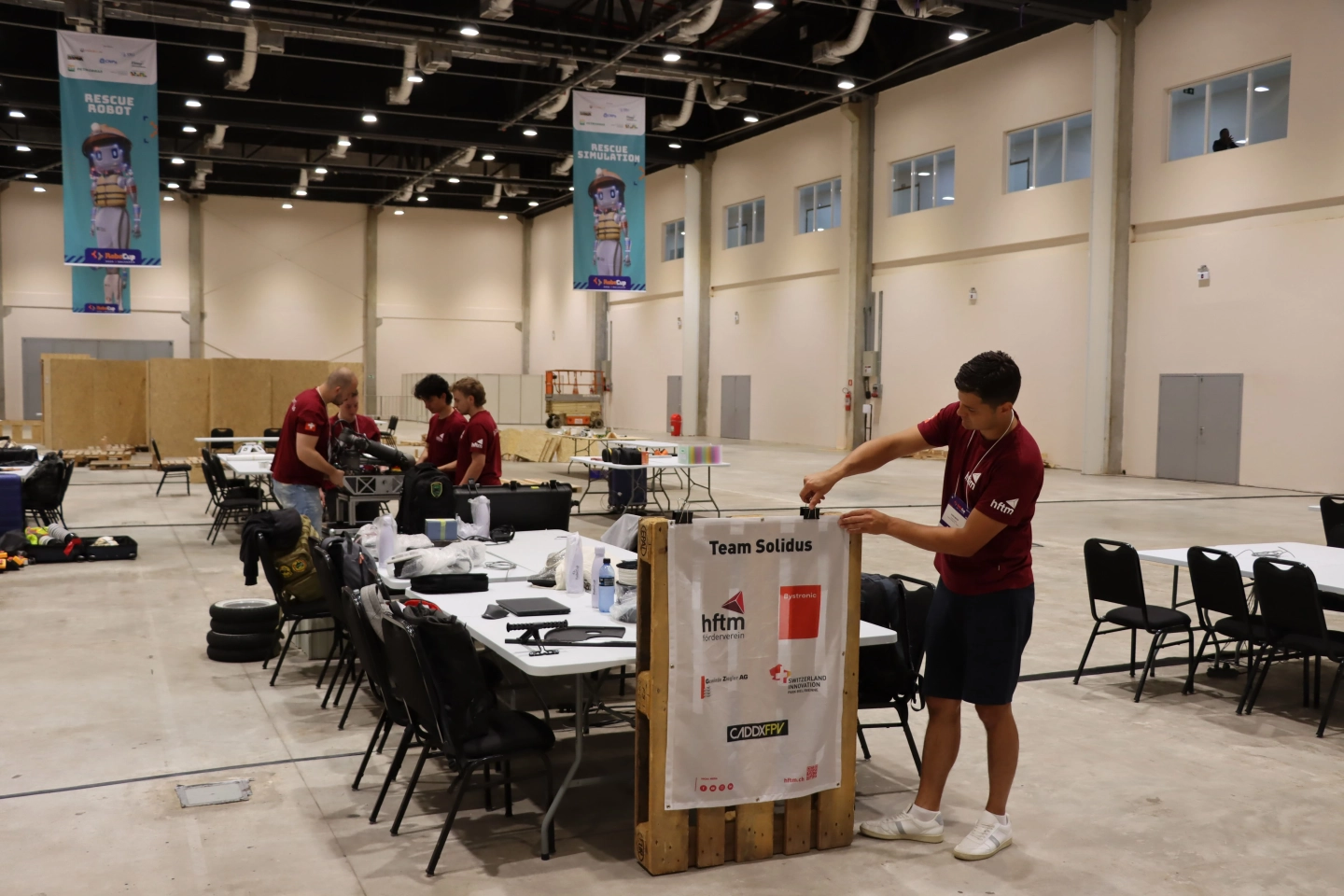 助力瑞士Solidus团队问鼎RoboCup全球亚军